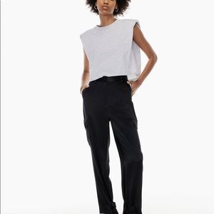 Aritzia Babaton Satin refined cargo pants